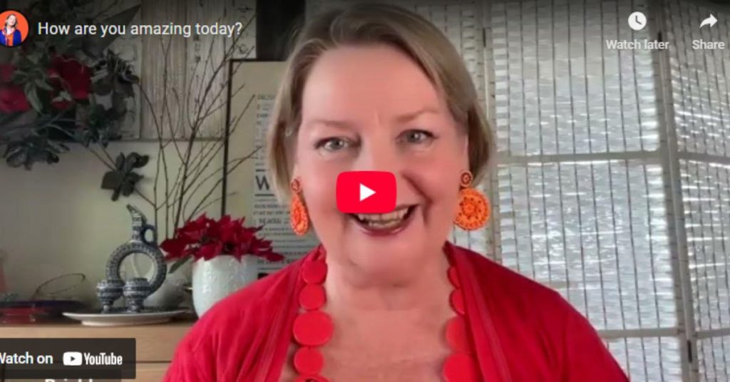 Karen Brinkley speaking on camera for Women Leading Women Australia, sharing insights on executive confidence and self-worth for female leaders.