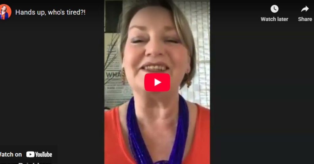 Leadership Burnout: Why Tired Isn’t Just Tired | Women Leading Women Australia Karen Brinkley speaking on camera for Women Leading Women Australia, discussing leadership burnout and how leaders can restore their energy.