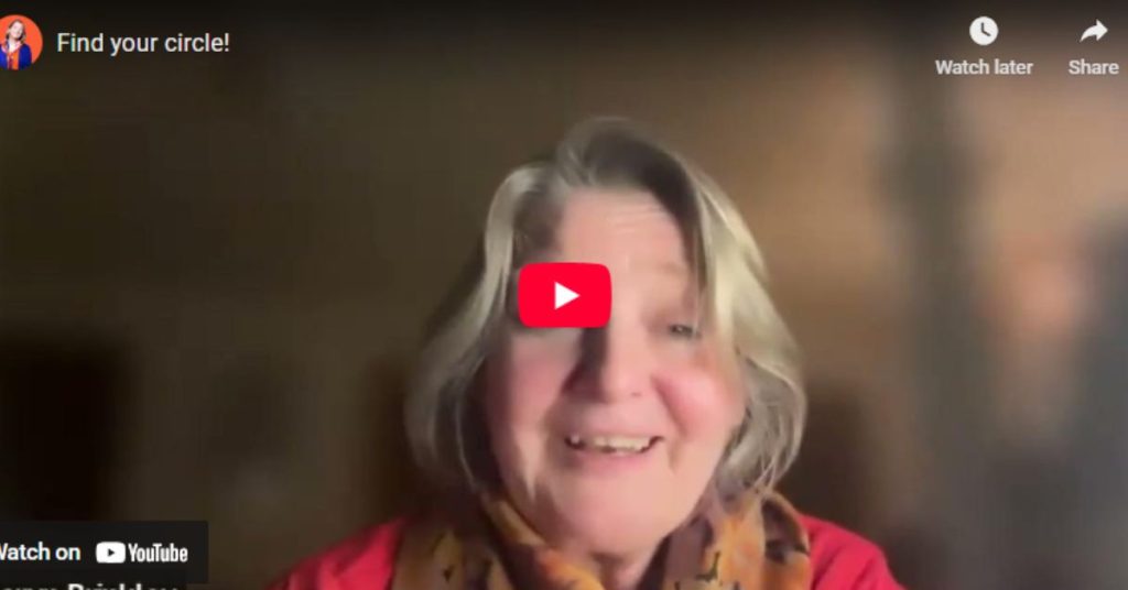 The Power of a Women’s Network | Women Leading Women Australia Karen Brinkley speaking on camera for Women Leading Women Australia from Wales, encouraging women to find their circle and build a strong support network.